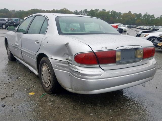 1G4HP54K42U293139 - 2002 BUICK LESABRE CU SILVER photo 3