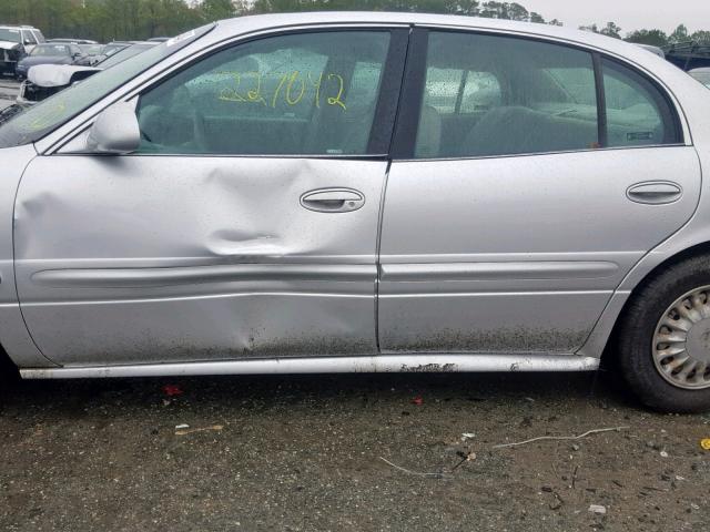 1G4HP54K42U293139 - 2002 BUICK LESABRE CU SILVER photo 9