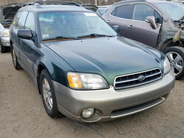 4S3BH675217622047 - 2001 SUBARU LEGACY OUT GREEN photo 9