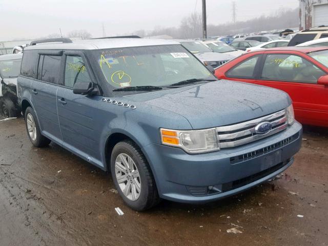 2FMGK5BC5ABA34492 - 2010 FORD FLEX SE BLUE photo 1