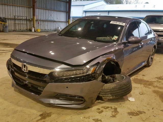 1HGCV2F95JA014621 - 2018 HONDA ACCORD TOU GRAY photo 2