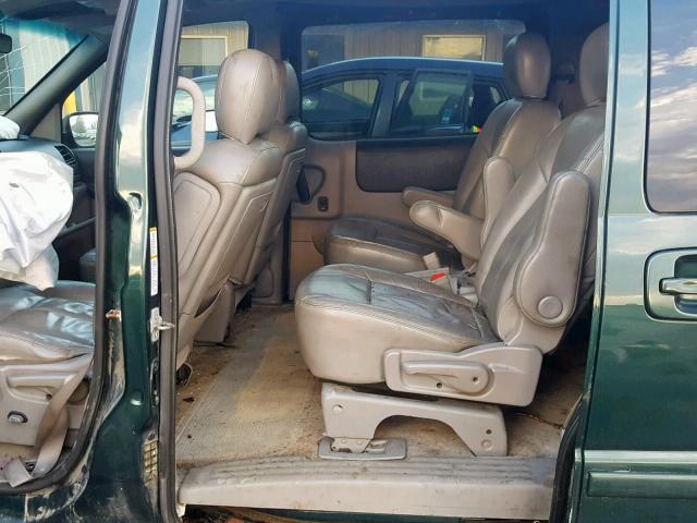 1GNDV33L15D171440 - 2005 CHEVROLET UPLANDER L 绿色 照片 6