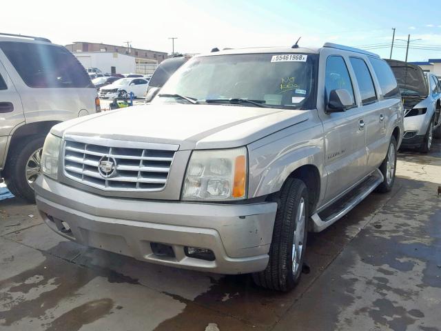 3GYFK66N74G337061 - 2004 CADILLAC ESCALADE E GRAY photo 2