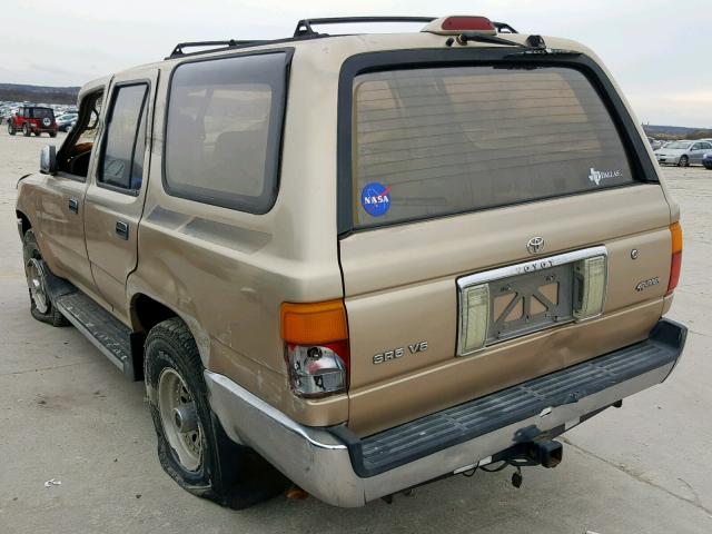 JT3VN29V6R0036939 - 1994 TOYOTA 4RUNNER VN TAN photo 3