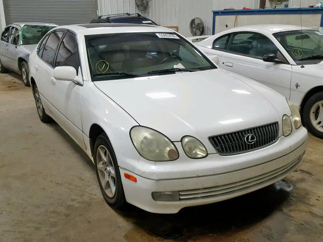 JT8BD69S310136577 - 2001 LEXUS GS 300 WHITE photo 1