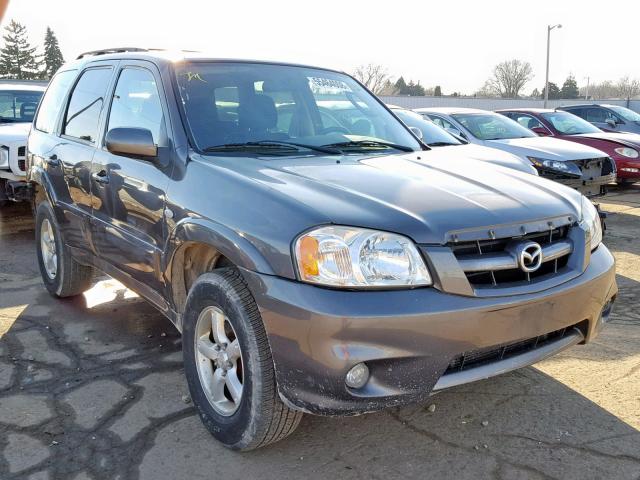 4F2YZ94165KM43071 - 2005 MAZDA TRIBUTE S GRAY photo 1