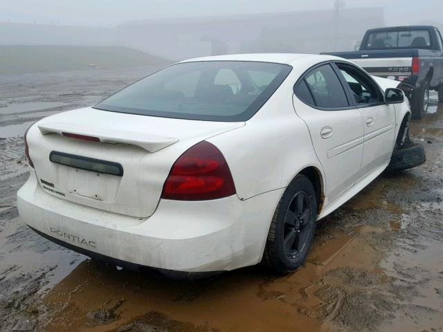 2G2WP552961135069 - 2006 PONTIAC GRAND PRIX WHITE photo 4