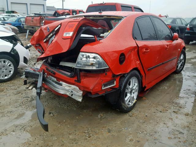 YS3FD46Y071113267 - 2007 SAAB 9-3 2.0T RED photo 4