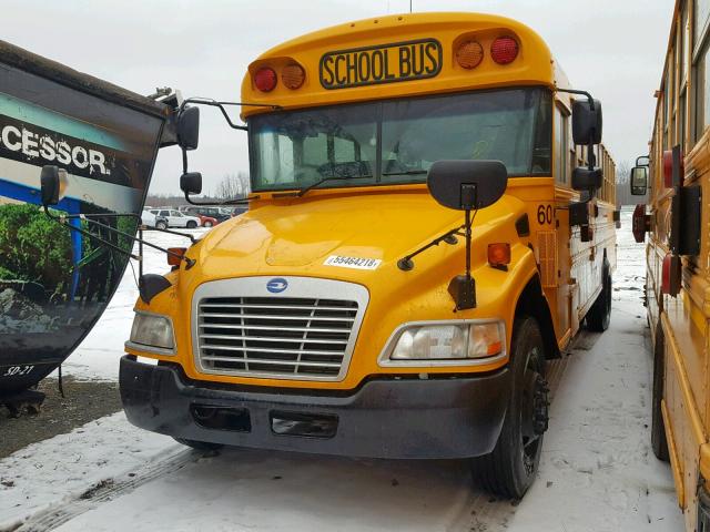 1BAKFCPA4EF303174 - 2014 BLUE BIRD SCHOOL BUS YELLOW photo 2