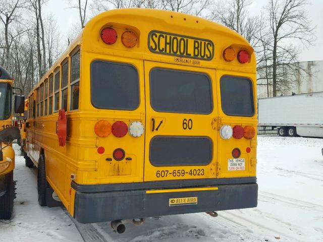 1BAKFCPA4EF303174 - 2014 BLUE BIRD SCHOOL BUS YELLOW photo 3