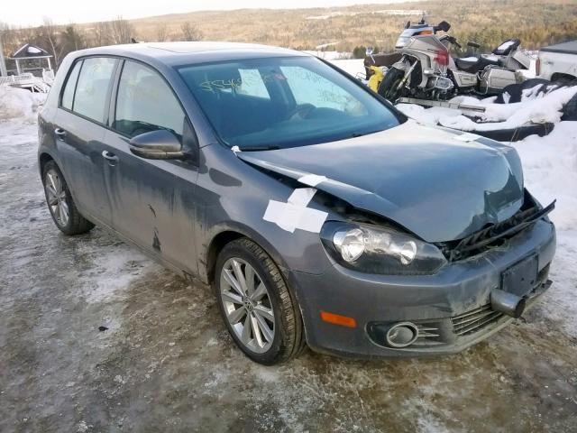 WVWNM7AJ1CW242985 - 2012 VOLKSWAGEN GOLF 灰色 照片 1
