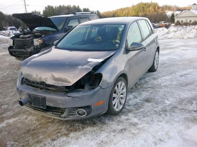 WVWNM7AJ1CW242985 - 2012 VOLKSWAGEN GOLF 灰色 照片 2
