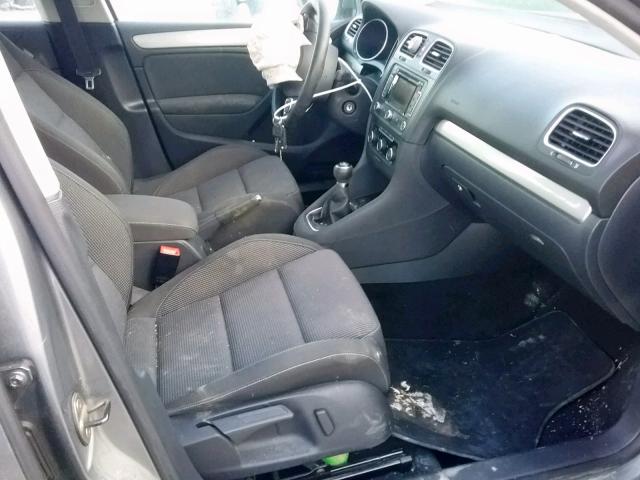 WVWNM7AJ1CW242985 - 2012 VOLKSWAGEN GOLF 灰色 照片 5
