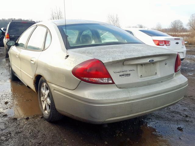 1FAFP56U06A112111 - 2006 FORD TAURUS SEL BEIGE photo 3