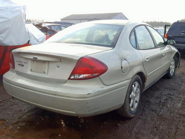 1FAFP56U06A112111 - 2006 FORD TAURUS SEL BEIGE photo 4