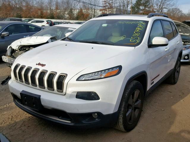 1C4PJMCB2GW316703 - 2016 JEEP CHEROKEE L WHITE photo 2