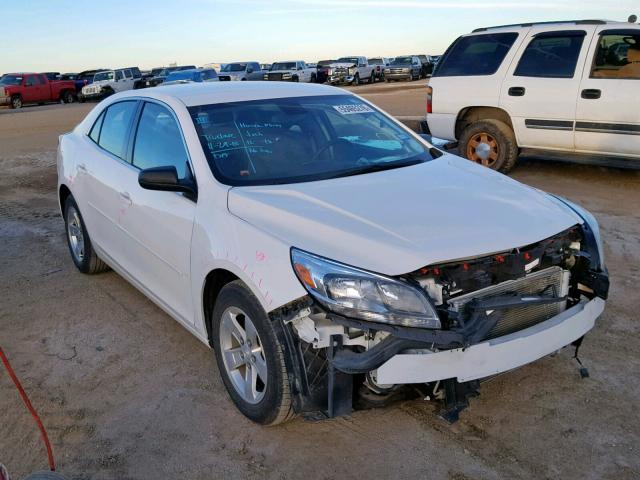1G11B5SL9EF144386 - 2014 CHEVROLET MALIBU LS WHITE photo 1