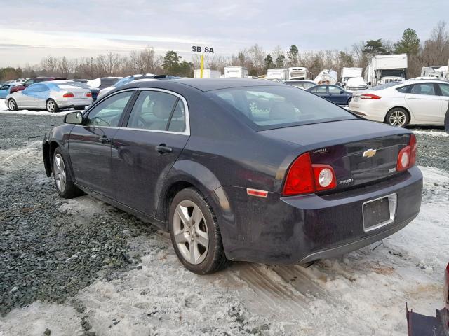 1G1ZA5E04AF104900 - 2010 CHEVROLET MALIBU LS 黑色 照片 3