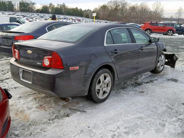 1G1ZA5E04AF104900 - 2010 CHEVROLET MALIBU LS 黑色 照片 4
