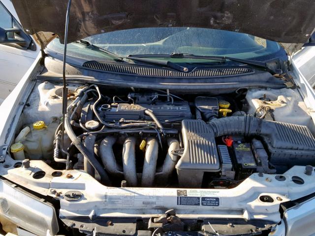 1B3EJ46X7XN509001 - 1999 DODGE STRATUS WHITE photo 7