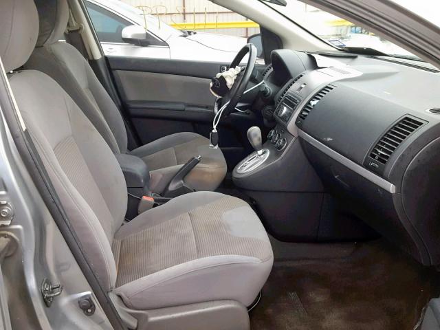 3N1AB6AP6AL616810 - 2010 NISSAN SENTRA 2.0 GRAY photo 5