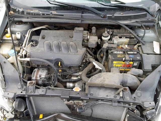 3N1AB6AP6AL616810 - 2010 NISSAN SENTRA 2.0 GRAY photo 7