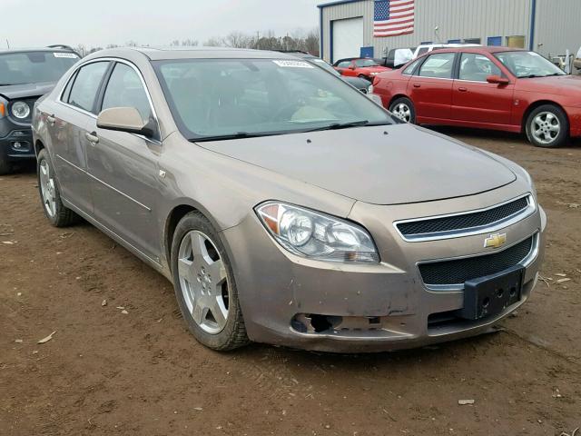 1G1ZJ57798F268857 - 2008 CHEVROLET MALIBU 2LT TAN photo 1