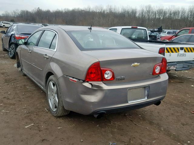 1G1ZJ57798F268857 - 2008 CHEVROLET MALIBU 2LT TAN photo 3