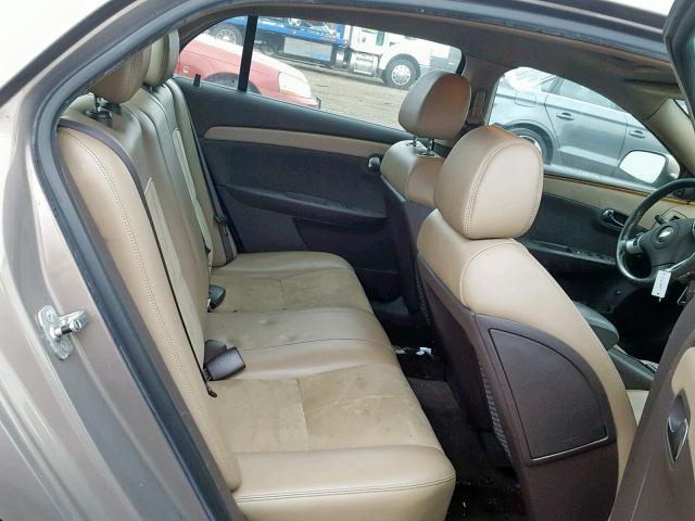 1G1ZJ57798F268857 - 2008 CHEVROLET MALIBU 2LT TAN photo 6