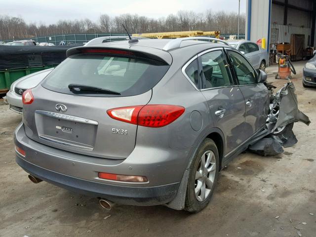 JNKAJ09FX8M356354 - 2008 INFINITI EX35 BASE GRAY photo 4