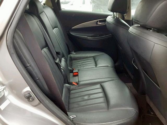 JNKAJ09FX8M356354 - 2008 INFINITI EX35 BASE GRAY photo 6