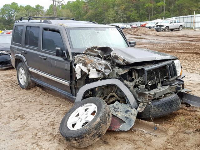 1J8HG58N56C339218 - 2006 JEEP COMMANDER GRAY photo 1