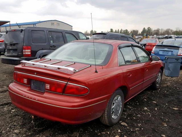 2G4WS52M0V1409544 - 1997 BUICK CENTURY CU RED photo 4