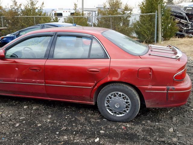 2G4WS52M0V1409544 - 1997 BUICK CENTURY CU RED photo 9