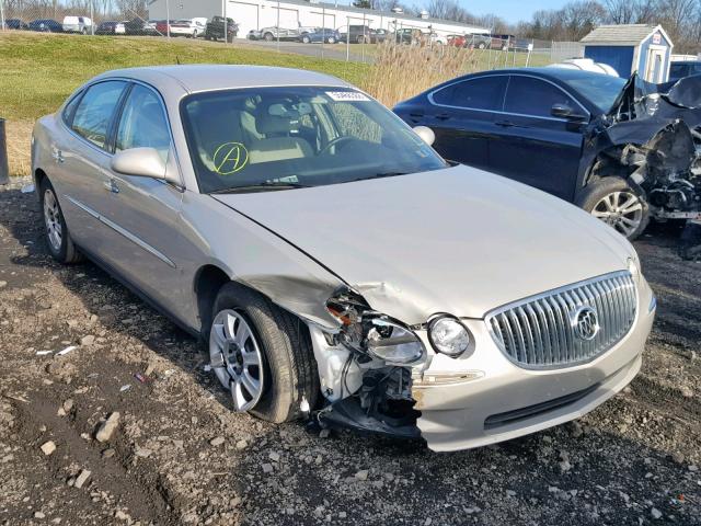 2G4WC582681179564 - 2008 BUICK LACROSSE C BEIGE photo 1