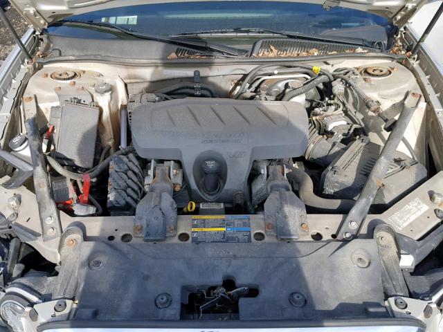 2G4WC582681179564 - 2008 BUICK LACROSSE C BEIGE photo 7