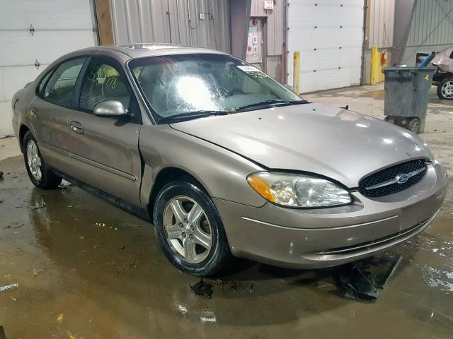 1FAFP56S82A220615 - 2002 FORD TAURUS SEL GOLD photo 1