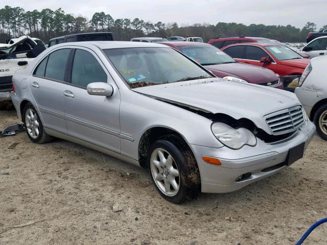 WDBRF61J53F324299 - 2003 MERCEDES-BENZ C 240 SILVER photo 1