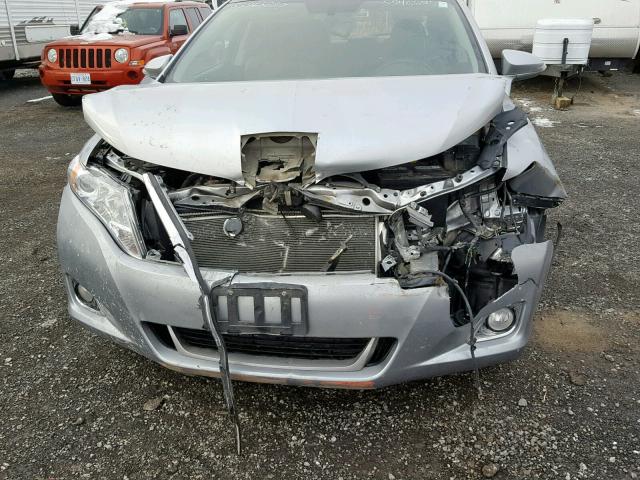 4T3BK3BB0GU126299 - 2016 TOYOTA VENZA XLE SILVER photo 9