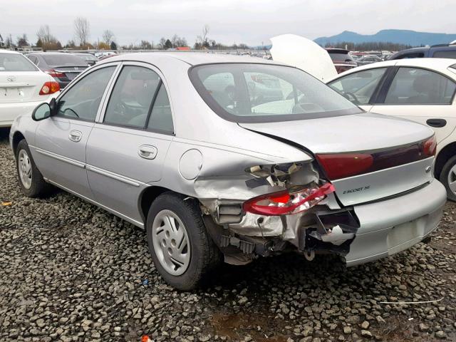 3FAFP13P61R172853 - 2001 FORD ESCORT SILVER photo 3