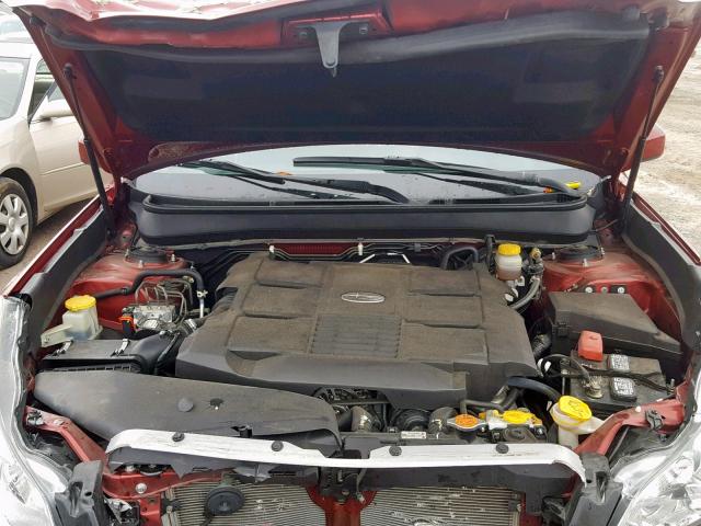 4S4BRDLC8E2246264 - 2014 SUBARU OUTBACK 3. RED photo 7