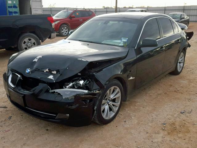 WBANW1C57AC168877 - 2010 BMW 535 I BLACK photo 2