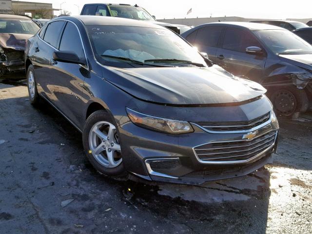 1G1ZC5ST2HF159316 - 2017 CHEVROLET MALIBU LS GRAY photo 1