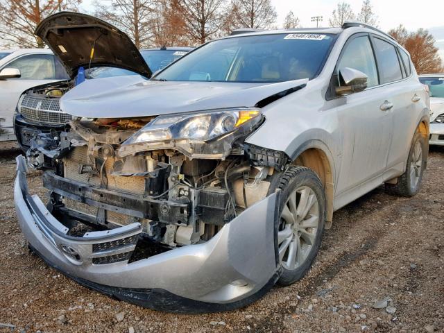 2T3DFREV1EW164336 - 2014 TOYOTA RAV4 LIMIT SILVER photo 2