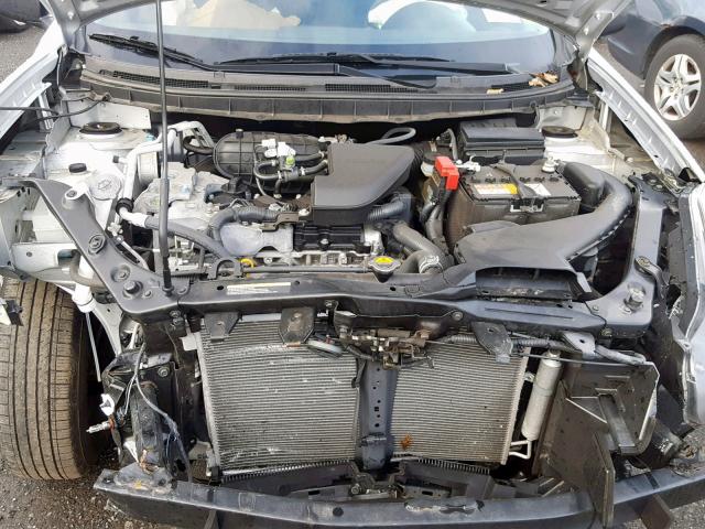 JN8AS5MT6FW652891 - 2015 NISSAN ROGUE SELE SILVER photo 7