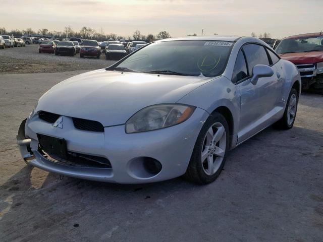 4A3AK24F17E017795 - 2007 MITSUBISHI ECLIPSE GS SILVER photo 2