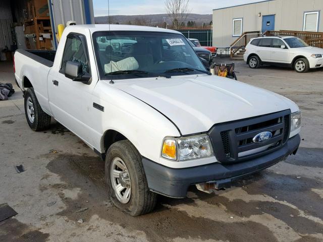 1FTYR10D87PA94387 - 2007 FORD RANGER WHITE photo 1