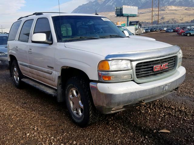 1GKEK13Z33R226506 - 2003 GMC YUKON WHITE photo 1