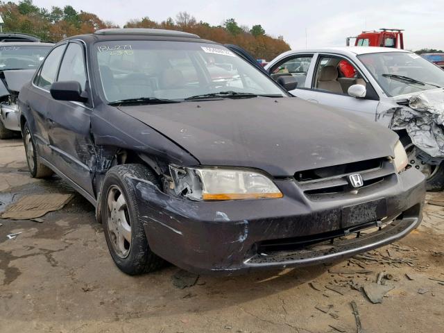 1HGCG5657WA135375 - 1998 HONDA ACCORD EX BLACK photo 1