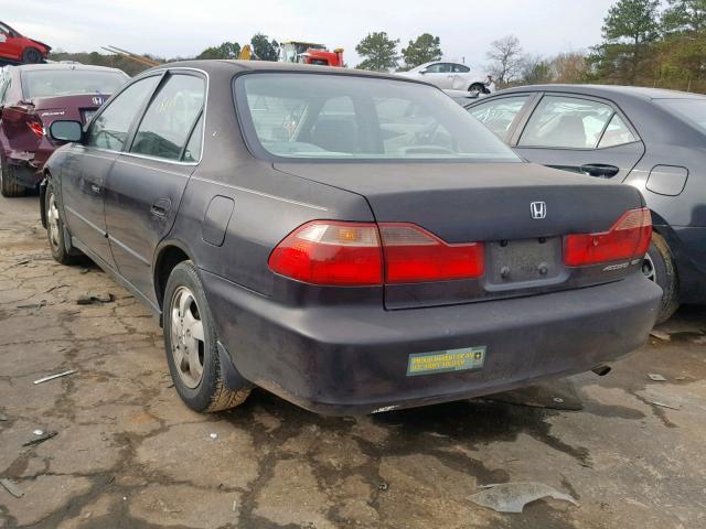 1HGCG5657WA135375 - 1998 HONDA ACCORD EX BLACK photo 3